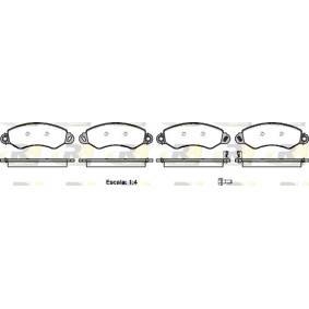 Achetez des Plaquettes de frein ROADHOUSE 21255.02 à prix pour 52,33 €