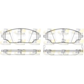 Bremsbeläge für CHEVROLET von ROADHOUSE