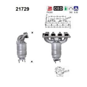 Katalysator 21729 von AS günstig für 328,95 € online kaufen