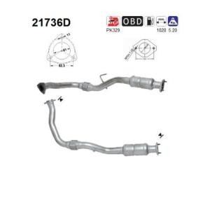 Katalysator 21736D von AS günstig für 277,98 € online kaufen