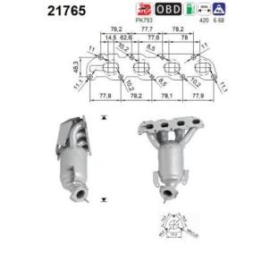 Katalysator 21765 von AS günstig für 286,42 € online kaufen