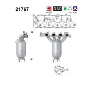 Katalysator 21767 von AS günstig für 274,04 € online kaufen