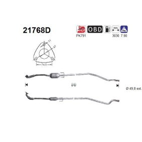 Katalysator 21768D von AS günstig für 407,03 € online kaufen