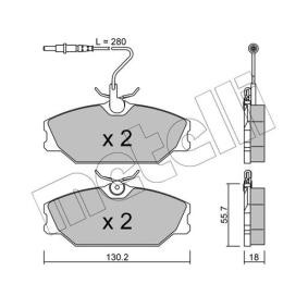 Acquista Kit pastiglie freni da METELLI 22-0142-0 a buon mercato per soli 32,13 €