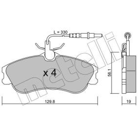 Bremsbeläge 22-0217-0 von METELLI günstig für 31,93 € online kaufen