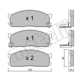Bremsbeläge 22-0232-1