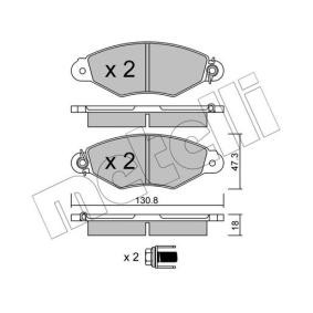 Bremsbeläge 22-0253-0 von METELLI günstig für 29,84 € online kaufen