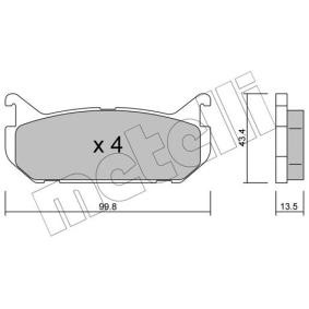 Bremsbeläge 22-0303-0