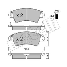 Bremsbeläge 22-0313-1 von METELLI günstig für 34,54 € online kaufen