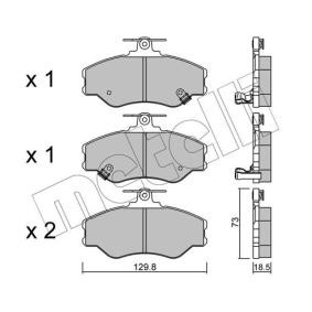Bremsbeläge 22-0366-0