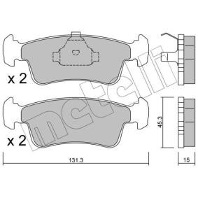 Acquista Kit pastiglie freni da METELLI 22-0420-0 a buon mercato per soli 22,14 €