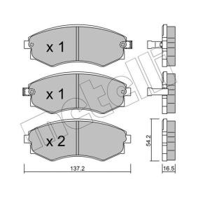 Bremsbeläge 22-0518-0 von METELLI günstig für 28,41 € online kaufen