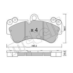 Bremsbeläge 22-0653-0 von METELLI günstig für 67,84 € online kaufen