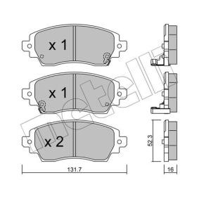 Bremsbeläge 22-0750-0 von METELLI günstig für 23,07 € online kaufen