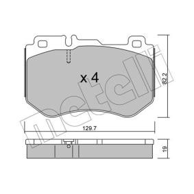 Bremsbeläge 22-1018-0 von METELLI günstig für 58,53 € online kaufen