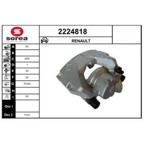 Bremssattel 2224818 für DACIA