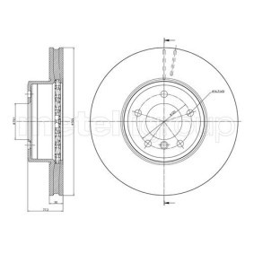 Bremsscheibe von METELLI