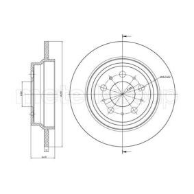 Bremsscheibe 23-0562C