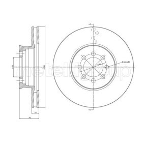 Bremsscheibe von METELLI