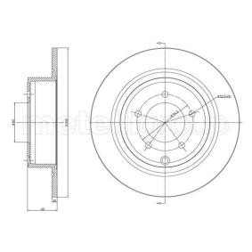 Acquista Disco freno da METELLI 23-1223C a buon mercato per soli 61,59 €