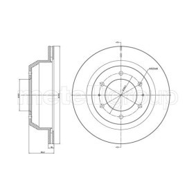 Comprar Disco de freno de METELLI 23-1410FC a bajo precio de 55,03 €