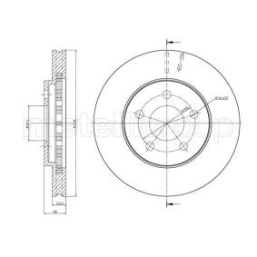 Acquista Disco freno da METELLI 23-1622 a buon mercato per soli 27,27 €