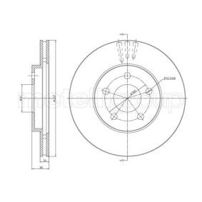 Bremsscheibe 23-1629C