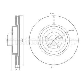 Bremsscheibe von METELLI