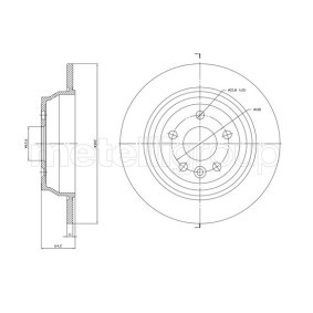 Acquista Disco freno da METELLI 23-1728C a buon mercato per soli 62,17 €