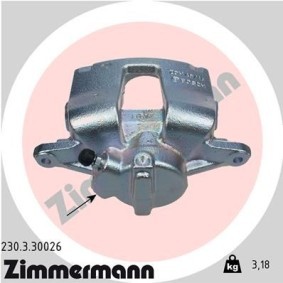 Kjøp Bremsecaliper av ZIMMERMANN 230.3.30026 til den lave prisen 2095,53 NOK