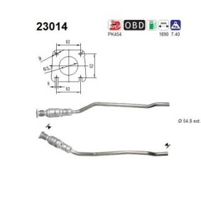 Acquista Catalizzatore da AS 23014 a buon mercato per soli 394,56 €
