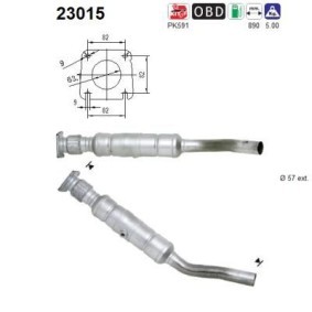 Acquista Catalizzatore da AS 23015 a buon mercato per soli 675,58 €