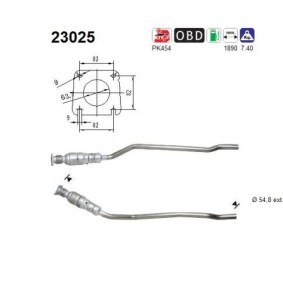 Acquista Catalizzatore da AS 23025 a buon mercato per soli 626,43 €