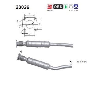 Acquista Catalizzatore da AS 23026 a buon mercato per soli 540,63 €