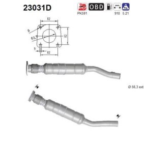 Acquista Catalizzatore da AS 23031D a buon mercato per soli 401,15 €