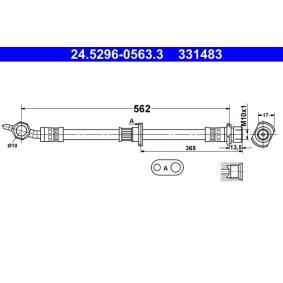Bremsschlauch für LEXUS von ATE