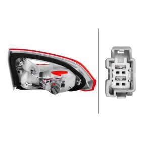 Compre Piloto trasero de HELLA online para Focus Mk3 Furgoneta / Familiar (DYB) a precios moderados