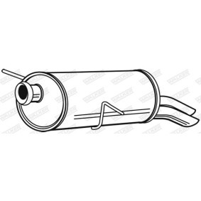 Endschalldämpfer 24148