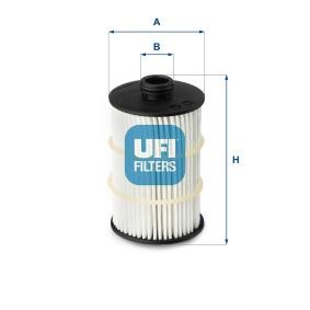 Compre Filtro de óleo da UFI 25.090.00 a um preço baixo por 17,46 €