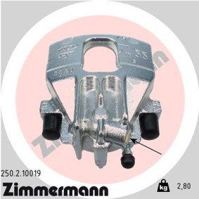 Kjøp Bremsecaliper av ZIMMERMANN 250.2.10019 til den lave prisen 1414,57 NOK