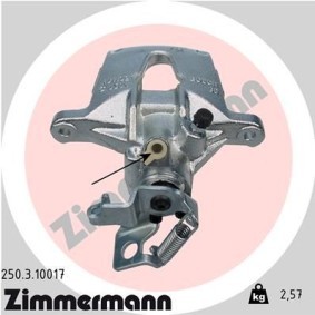 Kjøp Bremsecaliper av ZIMMERMANN 250.3.10017 til den lave prisen 1918,95 NOK