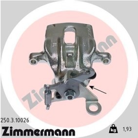Kjøp Bremsecaliper av ZIMMERMANN 250.3.10026 til den lave prisen 1542,20 NOK