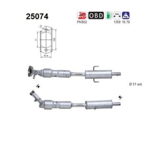 Acquista Catalizzatore da AS 25074 a buon mercato per soli 497,80 €