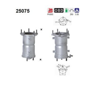 Acquista Catalizzatore da AS 25075 a buon mercato per soli 320,24 €