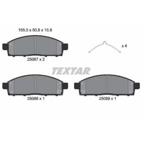 Acquista Kit pastiglie freni da TEXTAR 2508703 a buon mercato per soli 57,49 €