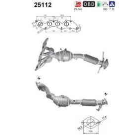 Acquista Catalizzatore da AS 25112 a buon mercato per soli 326,60 €