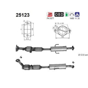 Acquista Catalizzatore da AS 25123 a buon mercato per soli 478,49 €