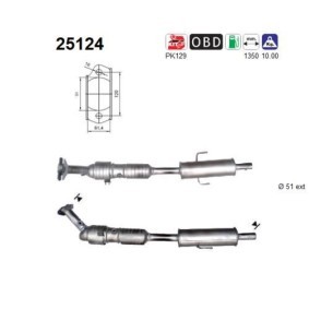 Acquista Catalizzatore da AS 25124 a buon mercato per soli 395,80 €