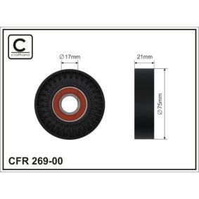 Compre Rolo tensor, correia trapezoidal estriada de CAFFARO online para XC70 II Carrinha (136) a preços moderados