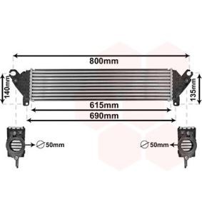 Kjøp Intercooler av VAN WEZEL 27004277 til den lave prisen 3237,58 NOK